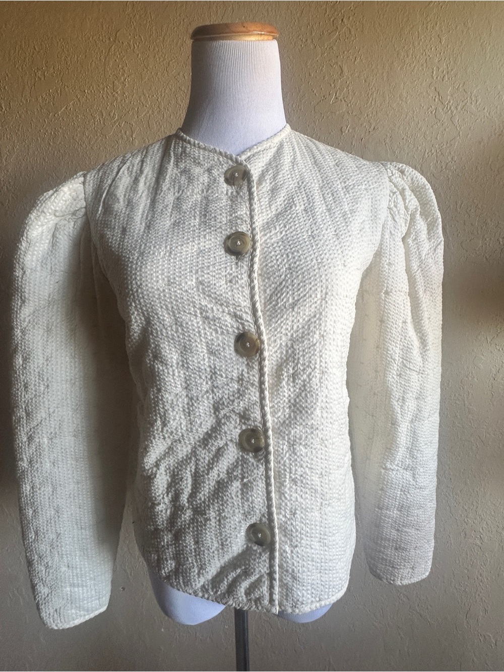 NWT Maison Anana Textured Button-Front Blouson jacket XS